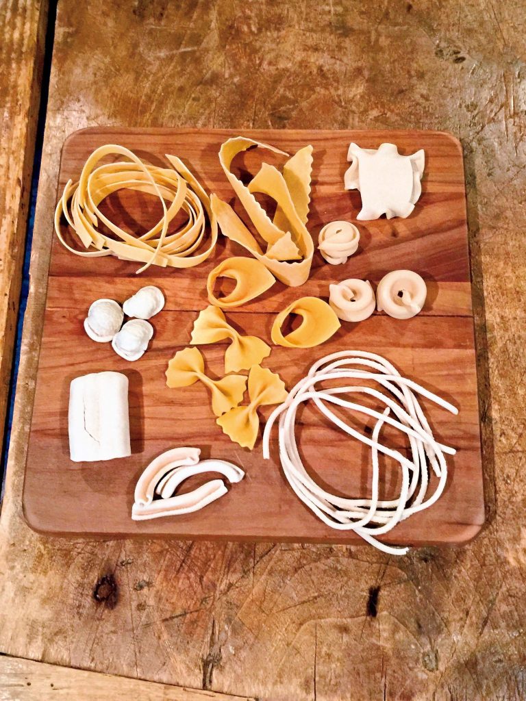 ソースとパスタを選んで。