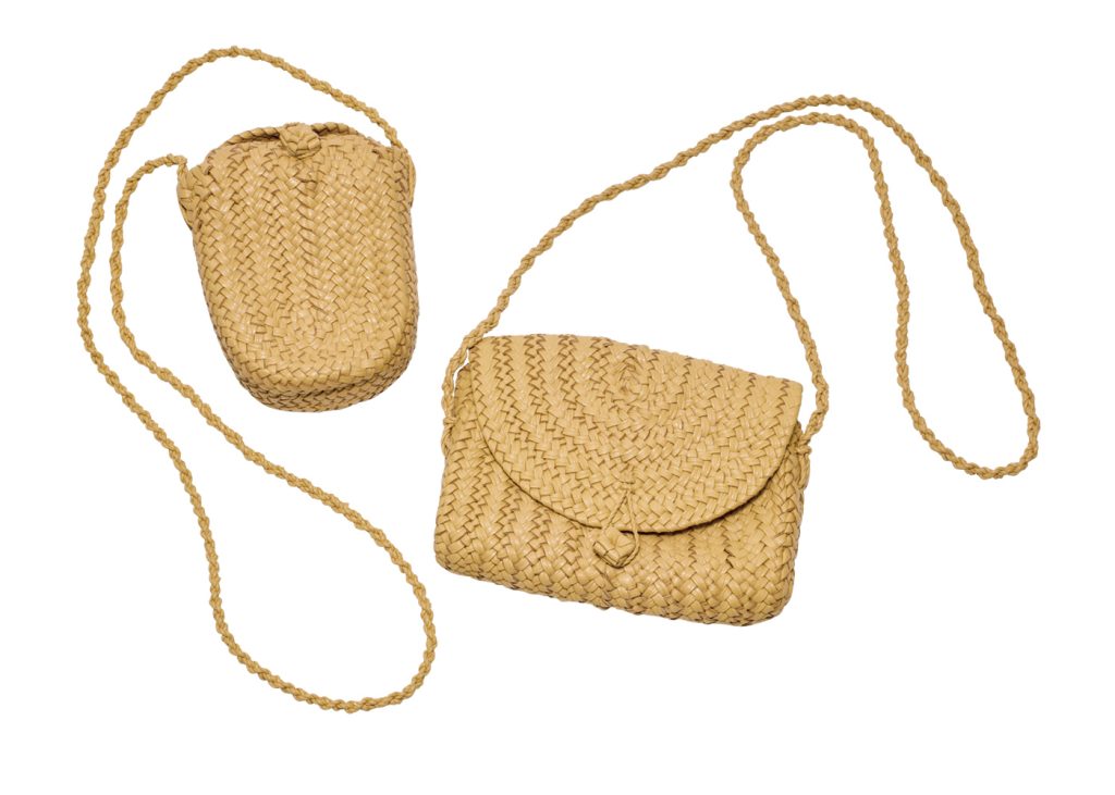 AETA leather basket