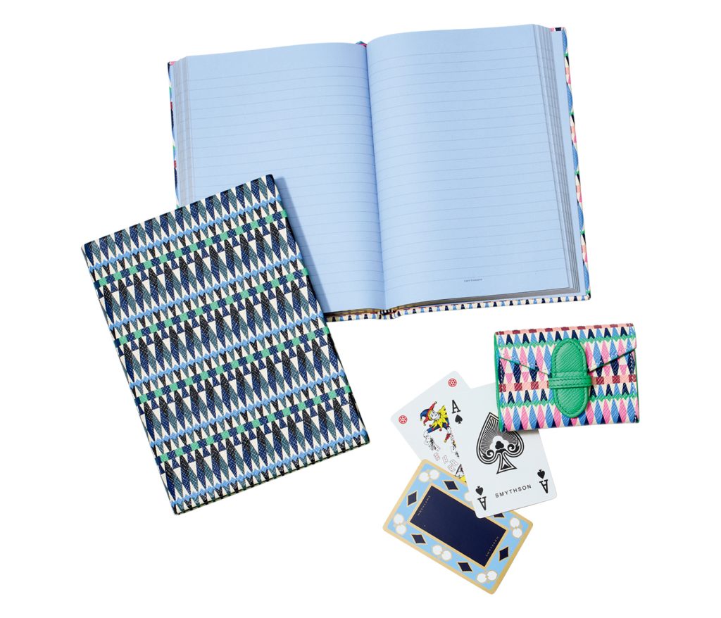SMYTHSON notebook & playing cards