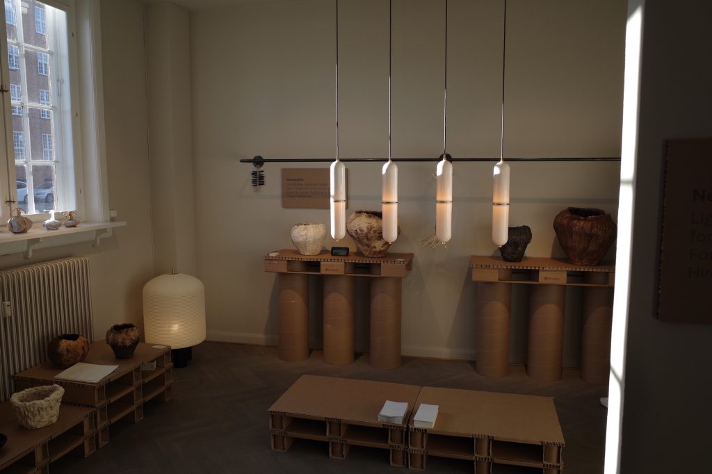 日本各地のものづくりから生まれた5つのブランドが集まった〈MAS〉の展示『Japanmade Vol.1』。