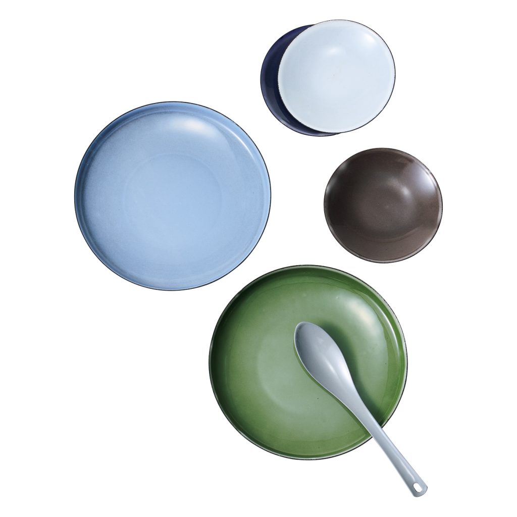 NODA HORO plate & cutlery