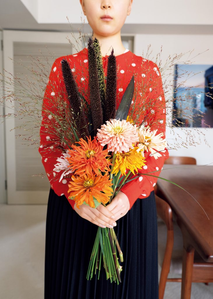 ジニア セニョール ジャイアントの花束