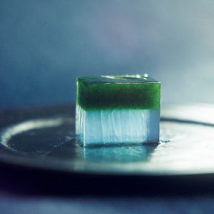 大慈院に寄せた「転景」。【〈御菓子丸〉が一皿で表す、京都、寺社仏閣の風景 vol.30】