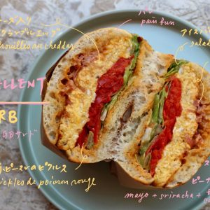 『キューブ』の卵サンド　川村明子